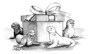 Carahil created figurines that performed a number of special effects based on Nall Tech (Carol Phillips)