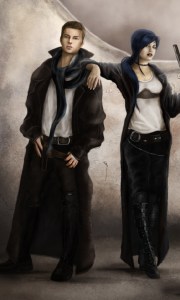 Phiilip of Blanchefort with his twin sister, Sarah (Eve Ventrue)