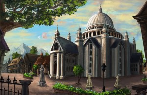 St Vith Cathedral in Blanchefort Village is dedicated to Subra of the Mark (Ewelina Dolzycka)