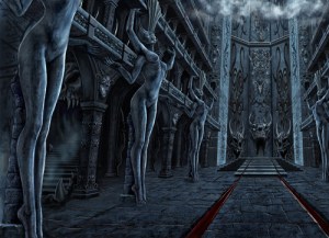 The horrid Temple of the Exploding Head (Carol Phillips) 